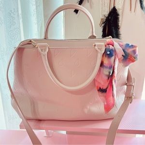 NWOT Betsey Johnson Nude Beige Pink Satchel Purse